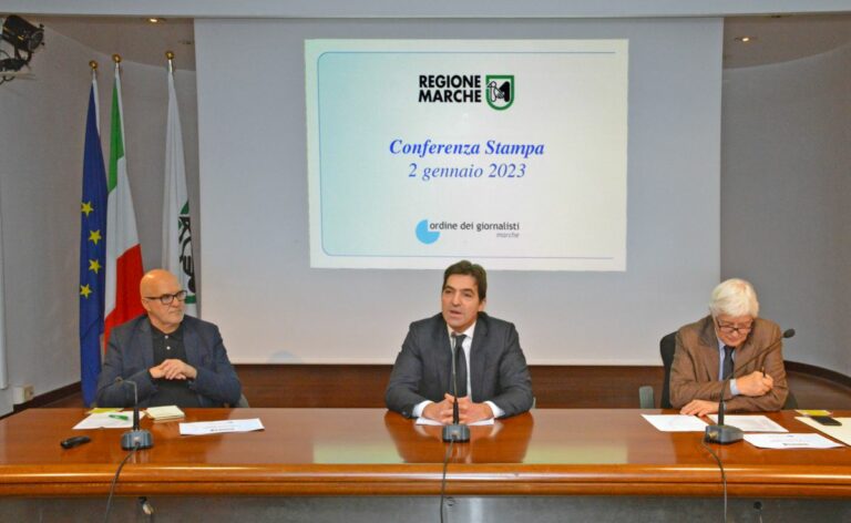 Acquaroli “Nel 2023 fondamentale lo sviluppo dei cantieri infrastrutturali”