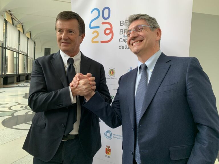 Capitale Cultura, tre giorni di inaugurazione per Bergamo-Brescia 2023