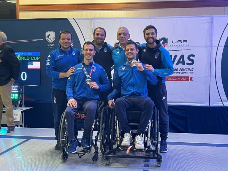 Cdm paralimpica, doppietta azzurra a Washington nel fioretto uomini