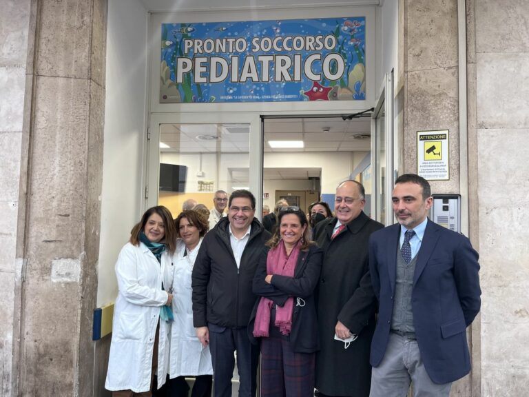 Presentato il nuovo Pronto Soccorso dell’Ospedale Pediatrico Umberto I