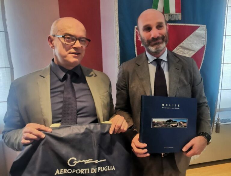 Sinergia tra la Regione Molise e l’Aeroporto di Foggia