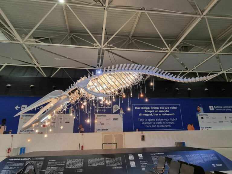 La “Grande Anima” by Marcantonio illumina l’aeroporto di Fiumicino