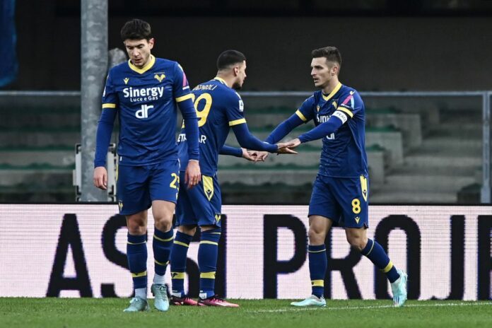 Hellas Verona-Lecce serie A