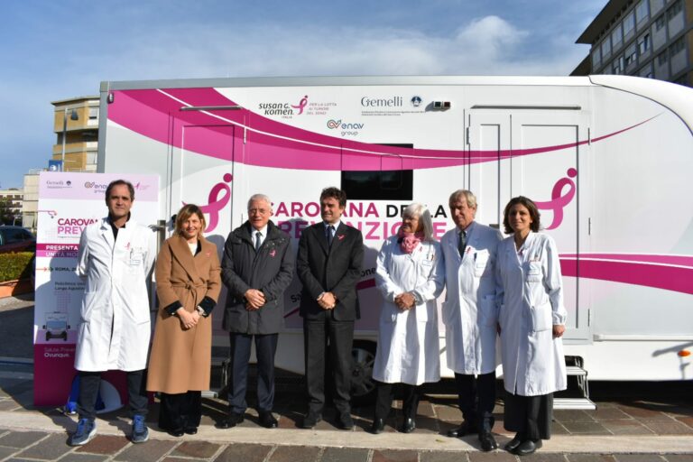 Una nuova unità mobile per la “Carovana della Prevenzione”