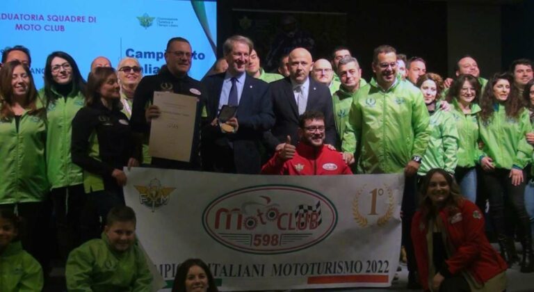 Celebrati a Verona i campioni del Mototurismo 2022