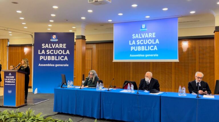 A Napoli assemblea generale in difesa della scuola pubblica
