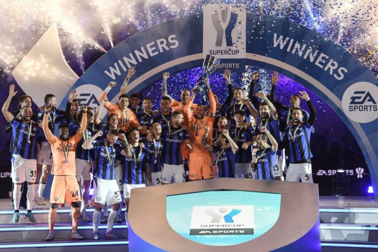 Supercoppa all’Inter, Milan battuto 3-0