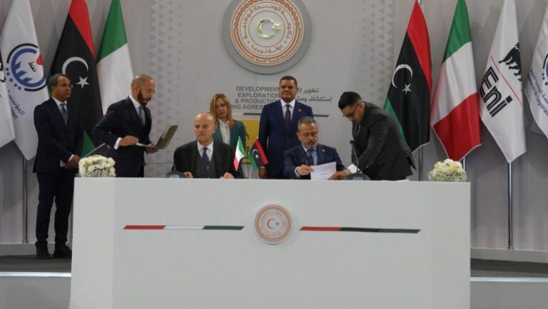 Libia, accordo tra Eni e National Oil Corporation. Meloni “L’Italia diventerà l’hub energetico d’Europa”