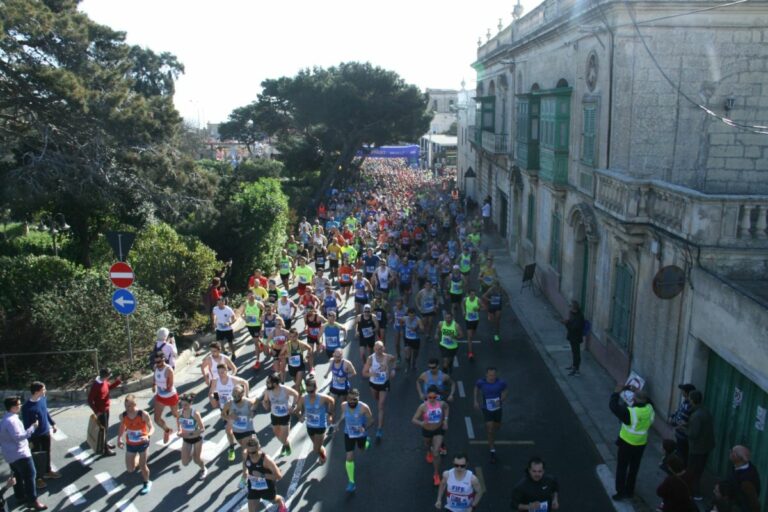 Athletes from 70 nations in Malta Marathon on 26th February