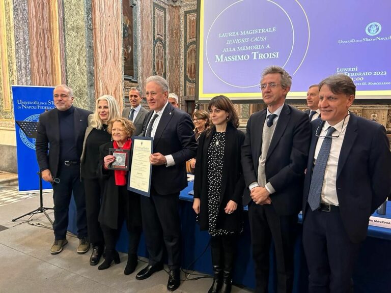 Dalla Federico II di Napoli laurea honoris causa a Massimo Troisi