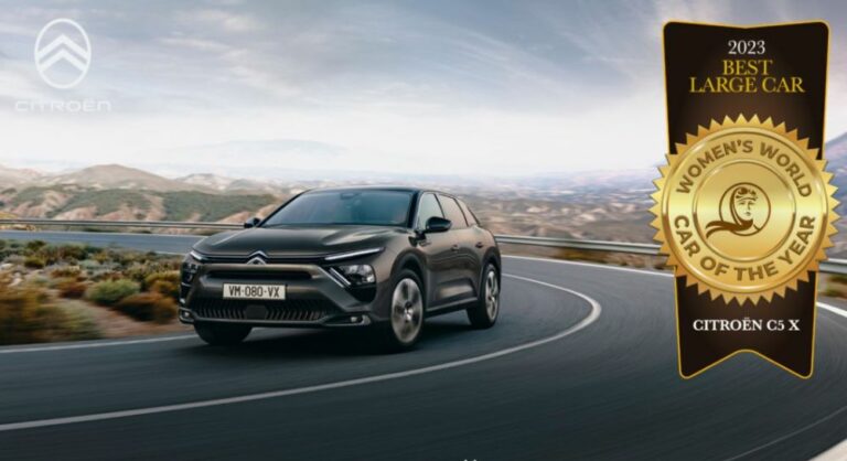 Citroen C5 X premiata ai Women’s World Car of the Year