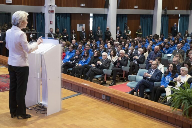 Mattarella e Von Der Leyen inaugurano l’anno accademico dell’Università di Palermo