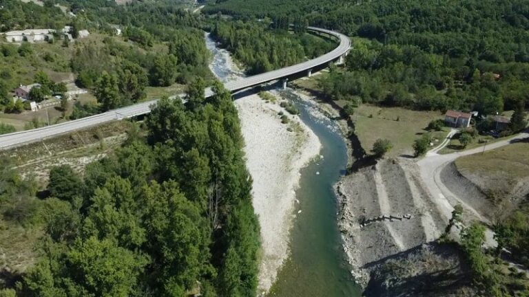 A Castel di Casio lavori lungo 700 metri di asta fluviale del Reno