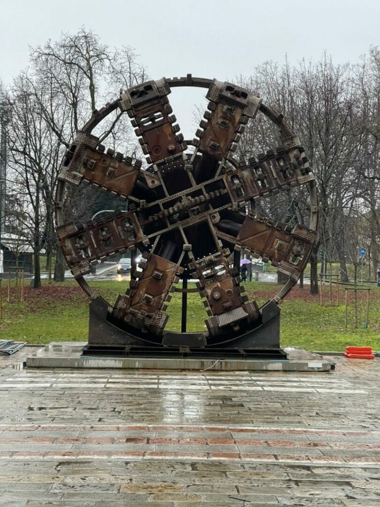 Webuild, arrivata in Triennale la “talpa” che ha scavato M4 Milano