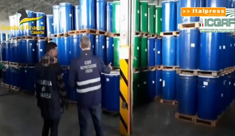 Falsi prodotti Bio, scoperta frode milionaria dalla Guardia di Finanza di Caserta