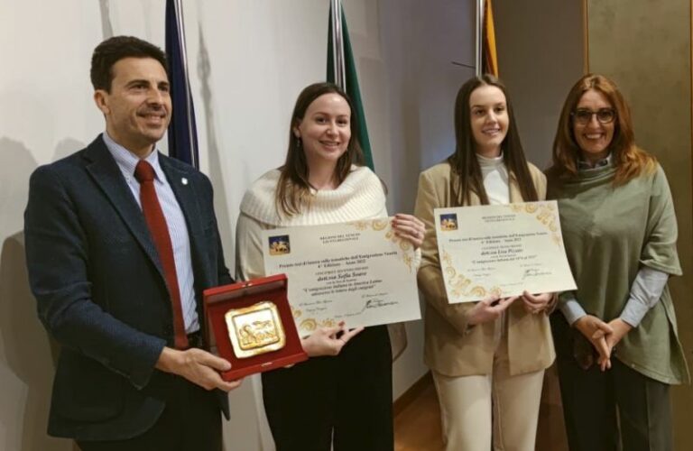 Corazzari e Donazzan premiano tesi di laurea sull’emigrazione veneta