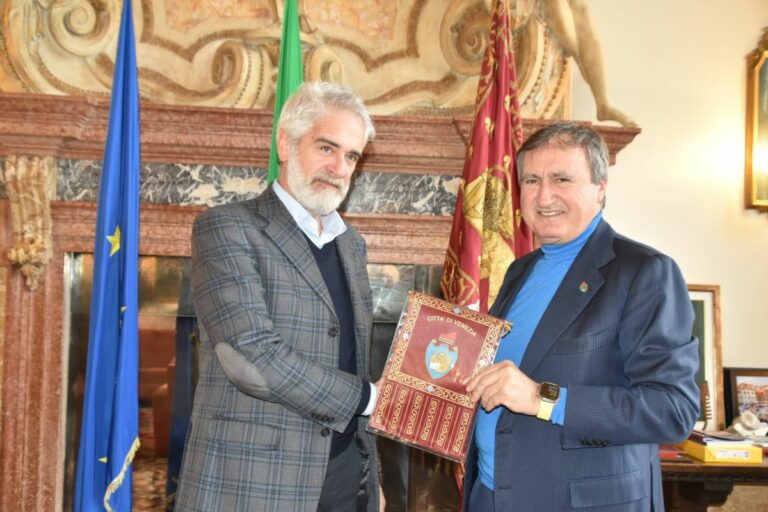 Sindaco Brugnaro ha ricevuto nuovo responsabile Soprintendenza Unica di Belle Arti