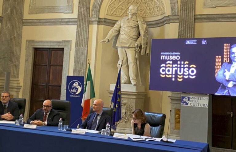 A Napoli un museo per Enrico Caruso. Sangiuliano “Genio italico”