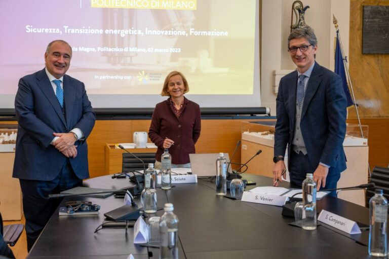 Nuova collaborazione Snam-Politecnico Milano su transizione energetica