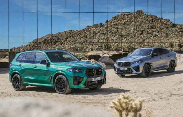 Bmw presenta X5 e X6 M Competition