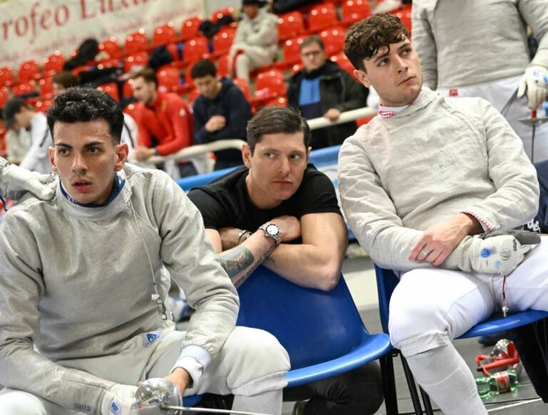 Debutto di Montano nello staff azzurro della sciabola