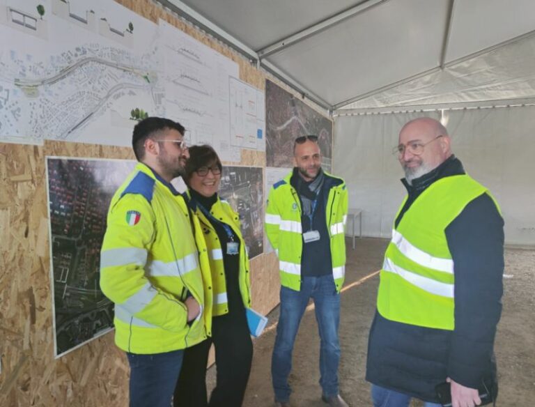 Sopralluogo al nodo ferro-stradale di Casalecchio di Reno