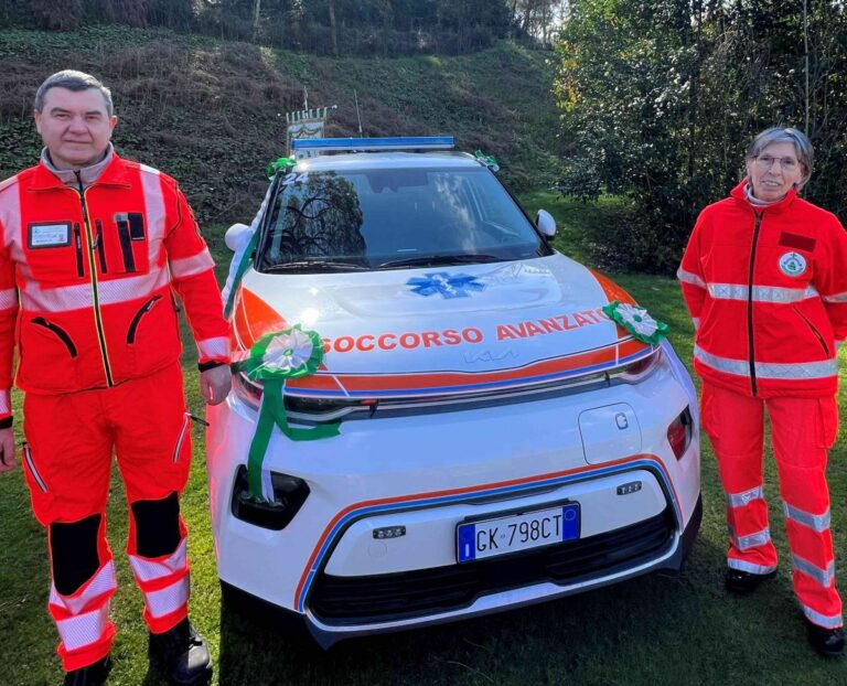 Kia dona una Soul elettrica all’Associzione Volontari Sant’Anna Rapallo