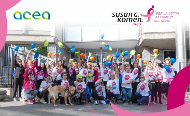 Acea e Susan Komen Italia insieme per la prevenzione delle donne