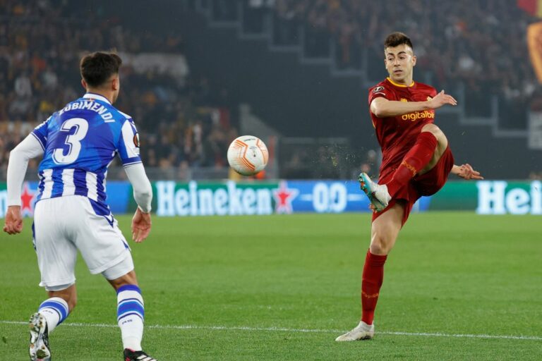 Andata ottavi di Europa League, Roma-Real Sociedad 2-0