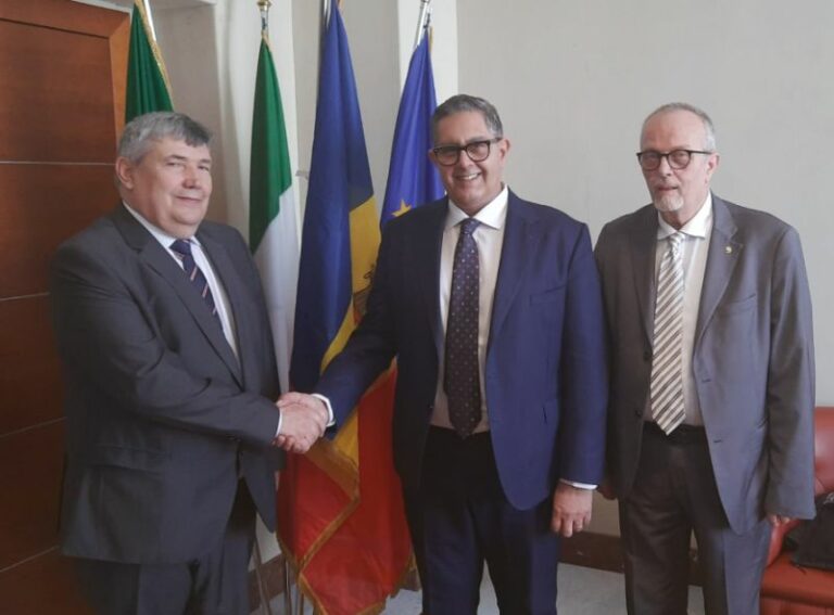 Liguria, Toti incontra ambasciatore moldavo in Italia Anatolie Urecheanu