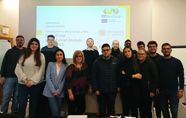 Università del Salento, finanziato il progetto di formazione “EUDevCoop”