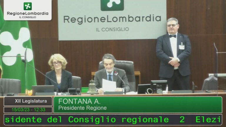 Lombardia, Federico Romani nuovo presidente del Consiglio Regionale