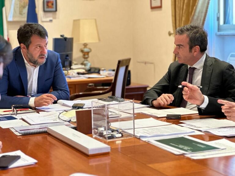 Calabria, incontro al Mit tra Salvini e Occhiuto