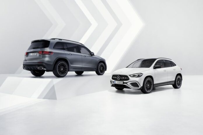 The new Mercedes-Benz GLA and The new Mercedes-Benz GLB