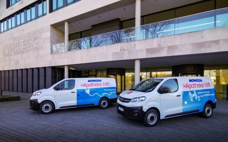 Allestimento speciale Opel Vivaro-e e Hydrogen per consegna farmaci
