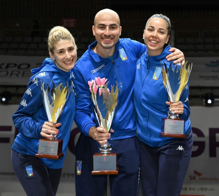 Cdm Fioretto, Foconi trionfa nella gara maschile a Busan