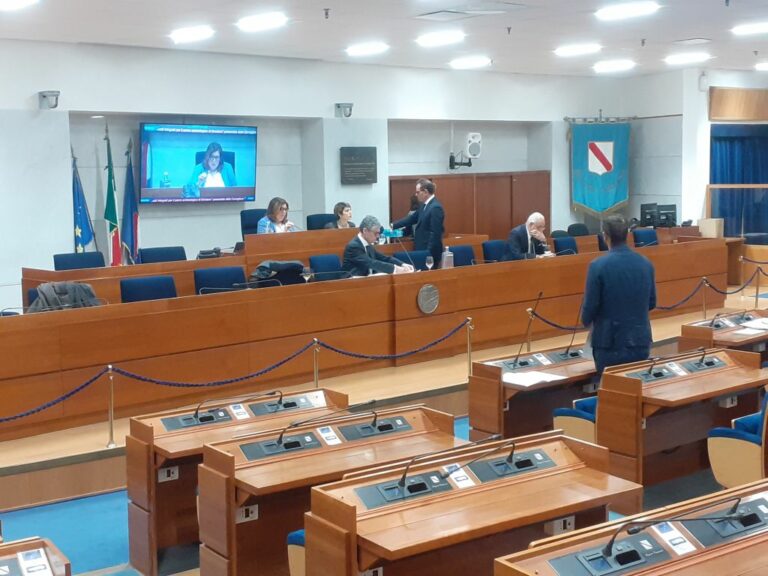 Consiglio Campania, Marchiello e Casucci rispondono al Question Time
