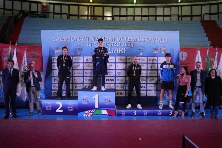 Tennistavolo, Roncallo e Cappuccio campioni italiani 2^ categoria