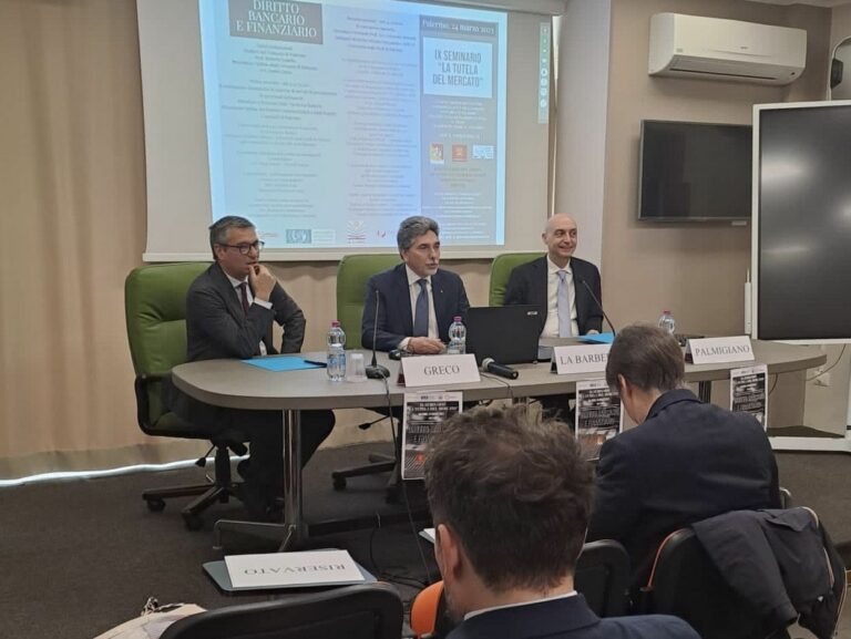 A Palermo esperti a confronto su banche, imprese e risparmiatori