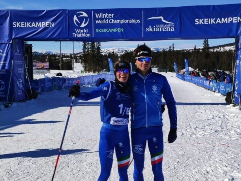 Italia chiude da protagonista i Mondiali di winter triathlon