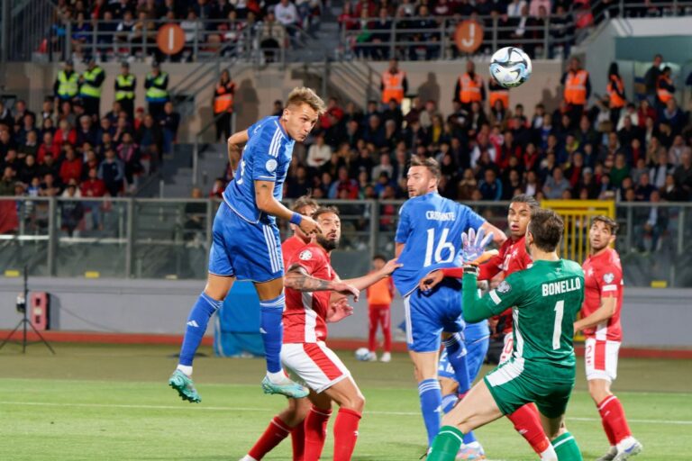 L’Italia torna a vincere: battuta Malta 2-0