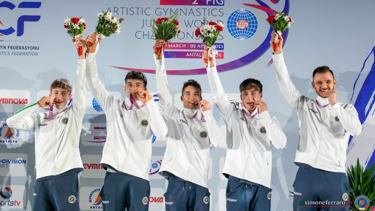 Mondiali Junior, bronzo per la Nazionale maschile di Artistica
