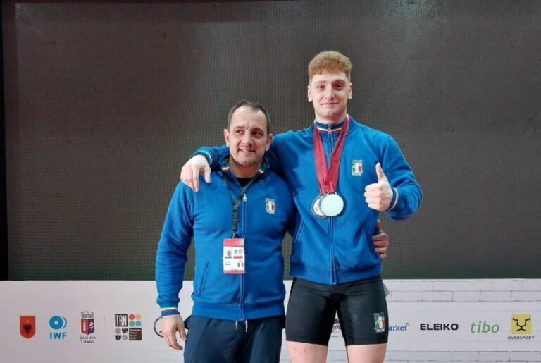 Pesi, triplo argento per Simone Abati al Mondiale Youth