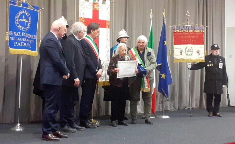 L’assessore Mar a Padova per commemorare due Giuste veneziane