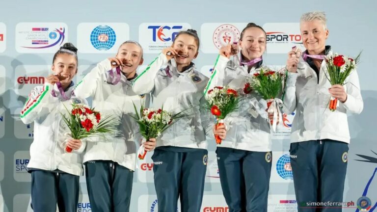 Bronzo azzurrine ai Mondiali junior di artistica