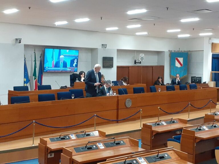 Marchiello, Caputo e Fortini al Question Time del Consiglio Campania