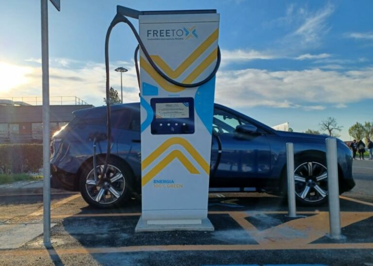 Free To X, sulla A9 nuova stazione di ricarica ad alta potenza