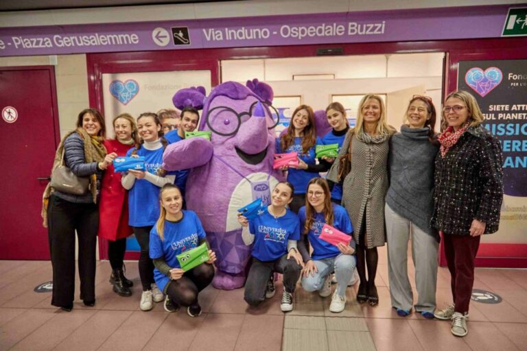 Milano, al via al Punto Lilla di Metro 5 “Il sorriso dei bambini”