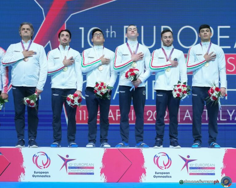 Europei artistica, Italia argento a squadre donne