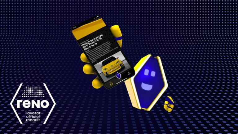 Reno, l’avatar ufficiale di Renault arriva con una App